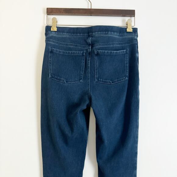 SPANX High Rise Jeanish Leggings Dark Denim Medium M - Picture 7 of 11